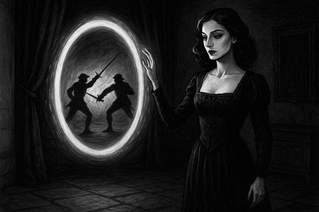 La sorcière et le miroir