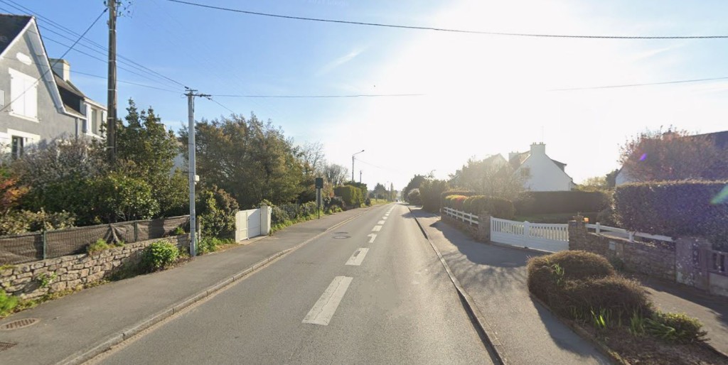 Route entre Carnac et la Trinité-sur-Mer