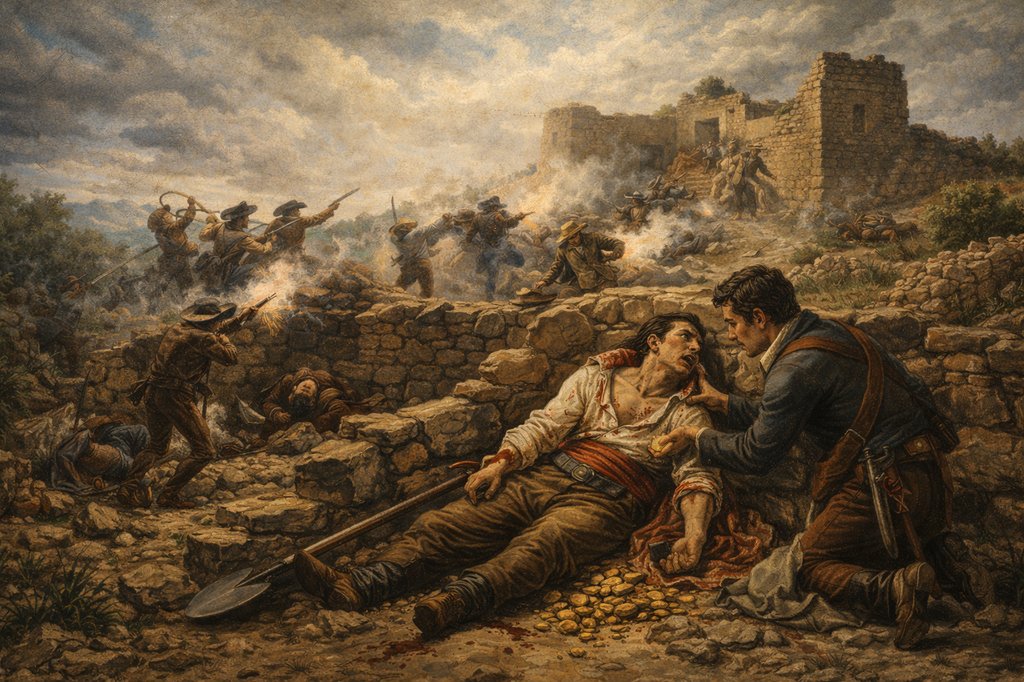 La bataille au Fort Casa Blanca