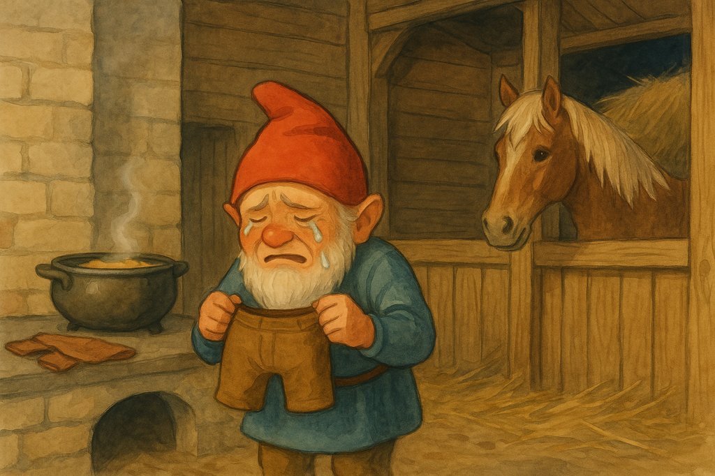 Lutin pleurant