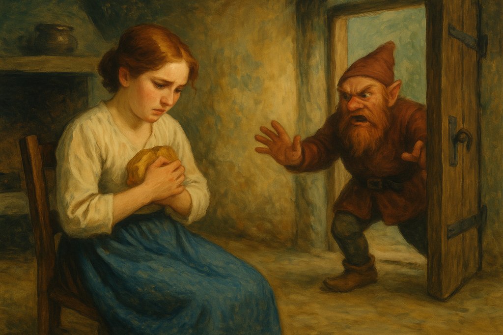 La jeune femme et le nain