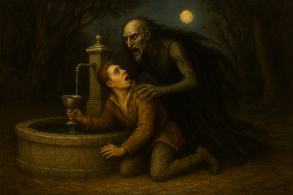 Mort à la fontaine