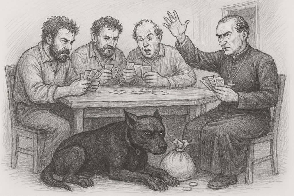 Les quatre joueurs
