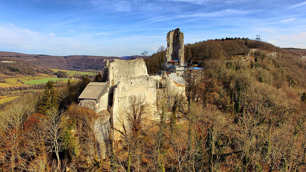 Le château de Scey