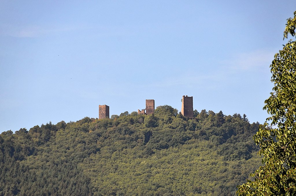 Les trois châteaux d'Eguisheim