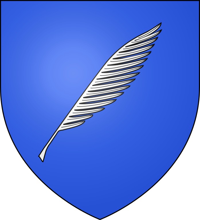 La blason de Lérins avec sa palme