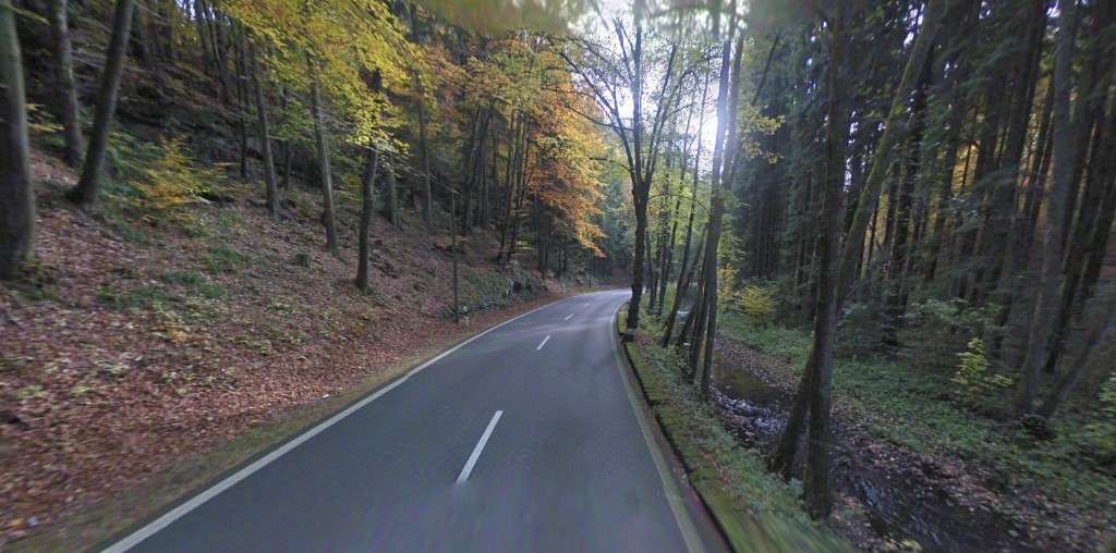 Route entre Strassen et Kopsal
