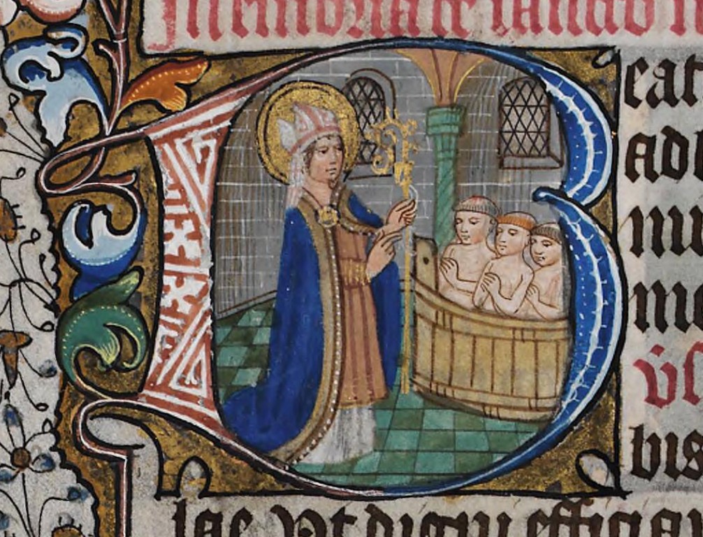 Saint Nicolas et les trois enfants