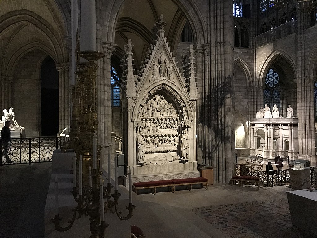 Tombeau de Dagobert I à Saint-Denis