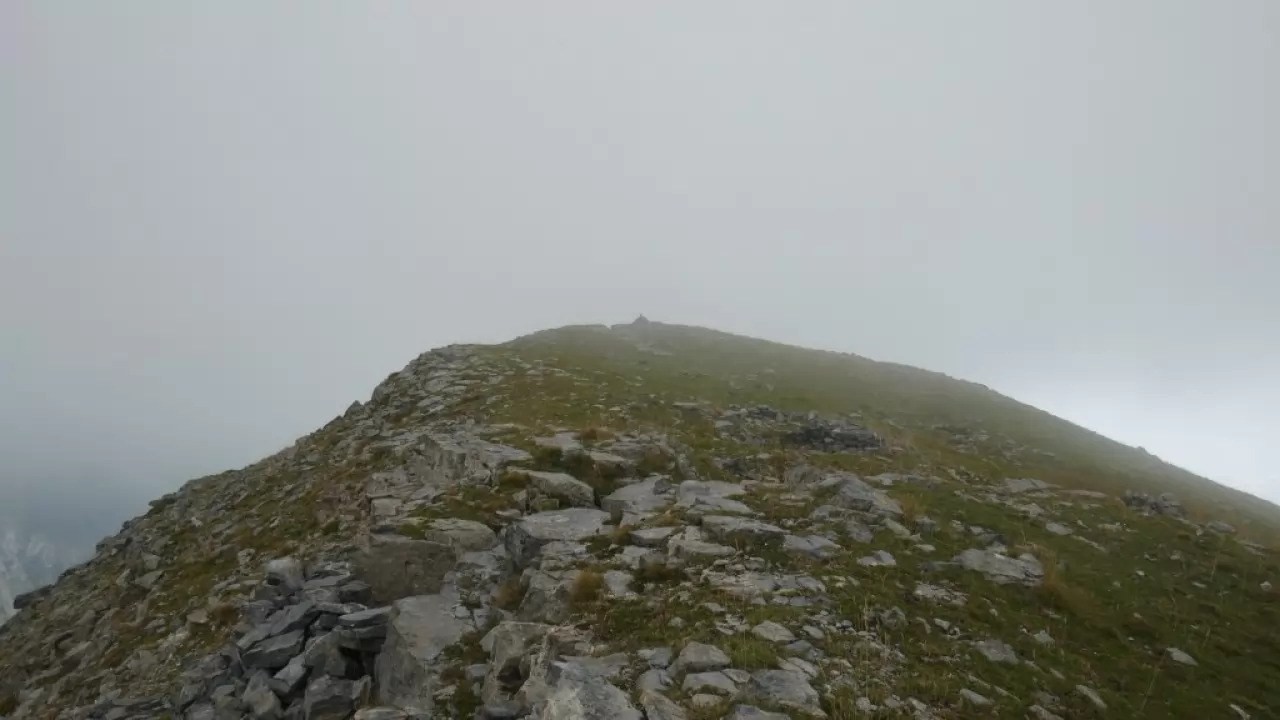 Sommet de la montagne de l'Estrop