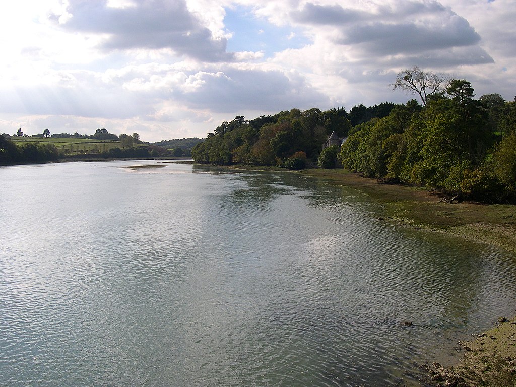 Le Douron au niveau de l'estuaire