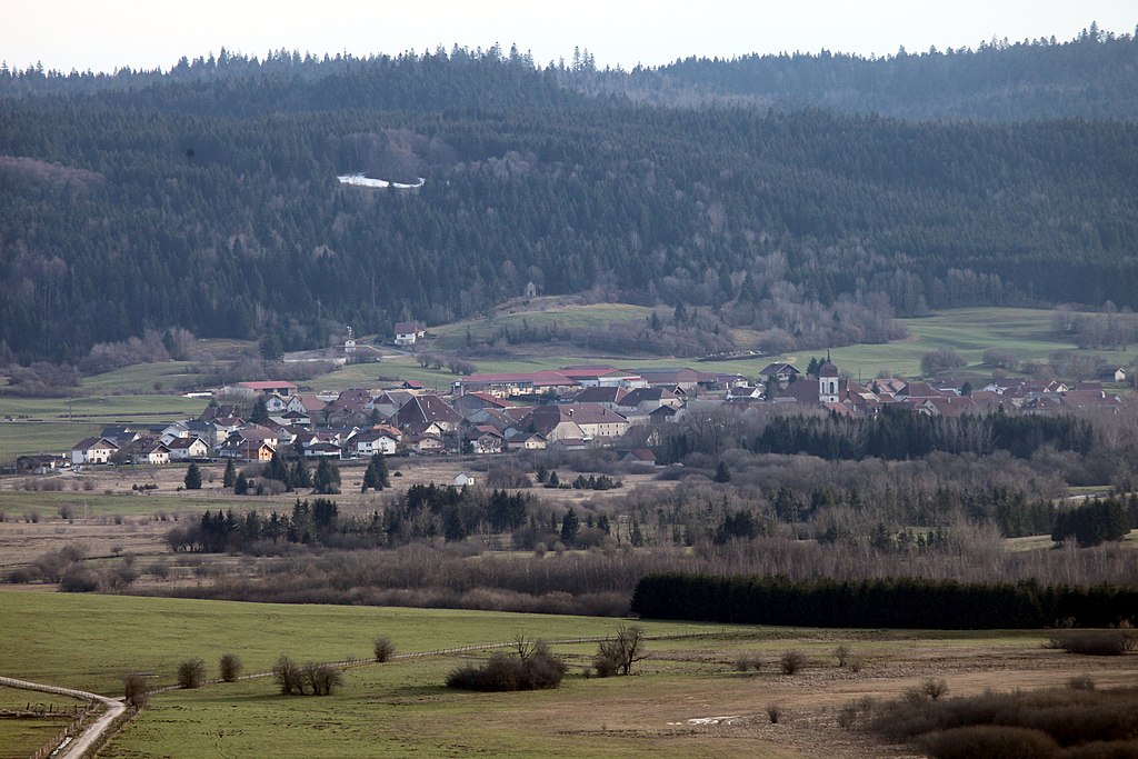 La village de Sainte-Colombe