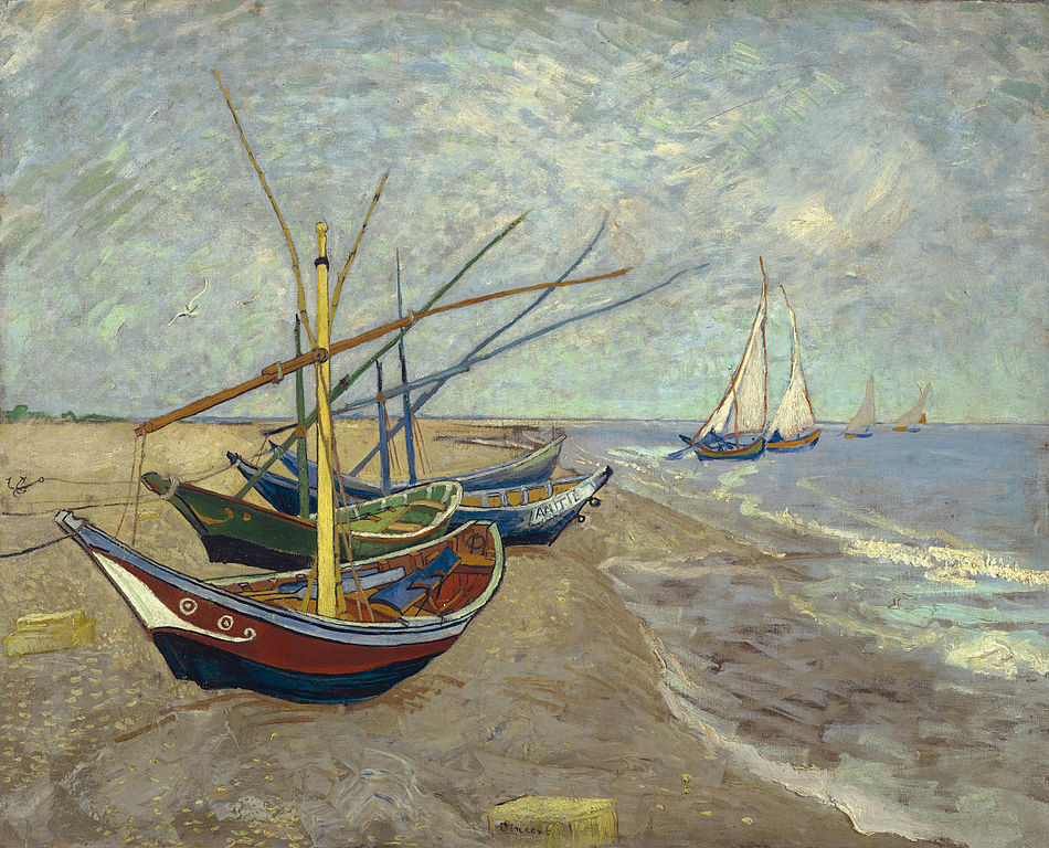 Les Saintes Maries de la Mer par Van Gogh
