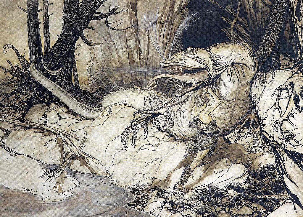Siegfried tuant le Dragon