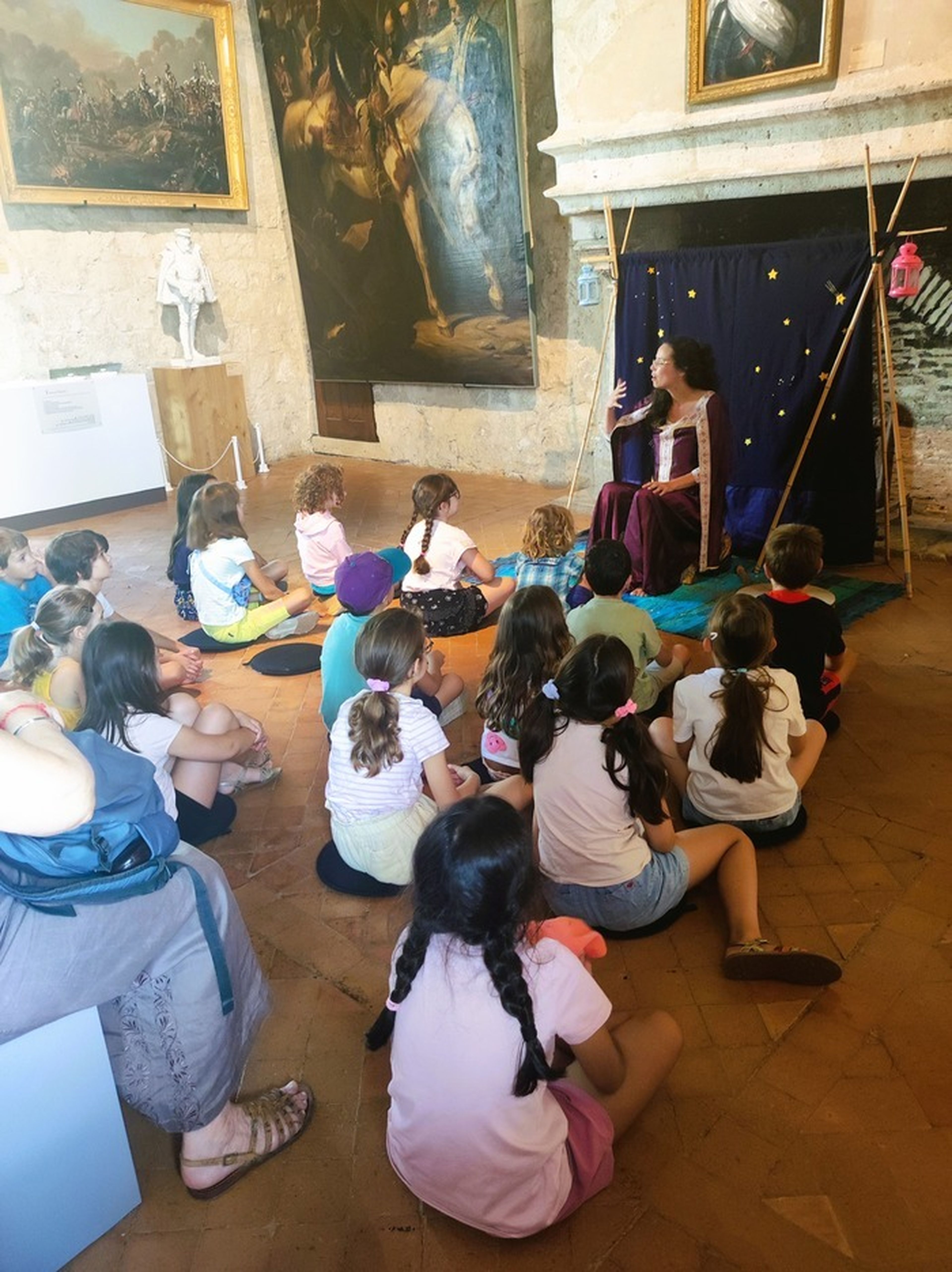 Contes au Chateau Henry IV à Nérac : Trois oranges et trois grains de blé