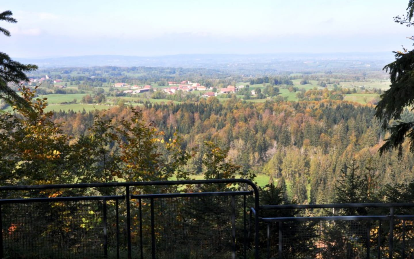 Vue du Belvédère du Mouflon