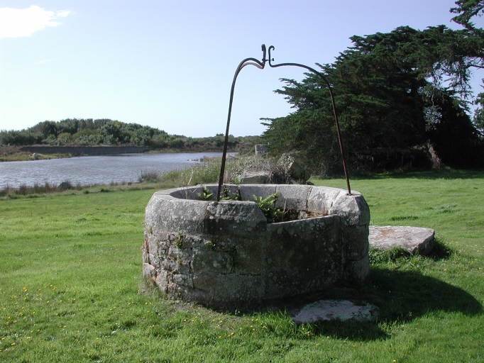 Un puits sur l'île Saint-Gildas