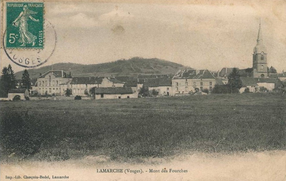 Lamarche et le Mont des Fourches