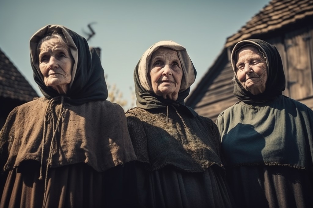 Trois vieilles femmes
