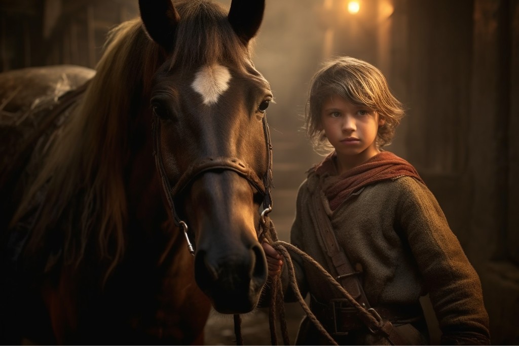 L'enfant et la jument