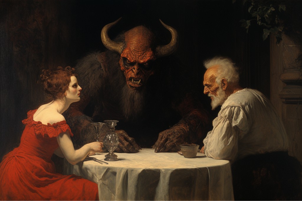 Le diable s'invite à table