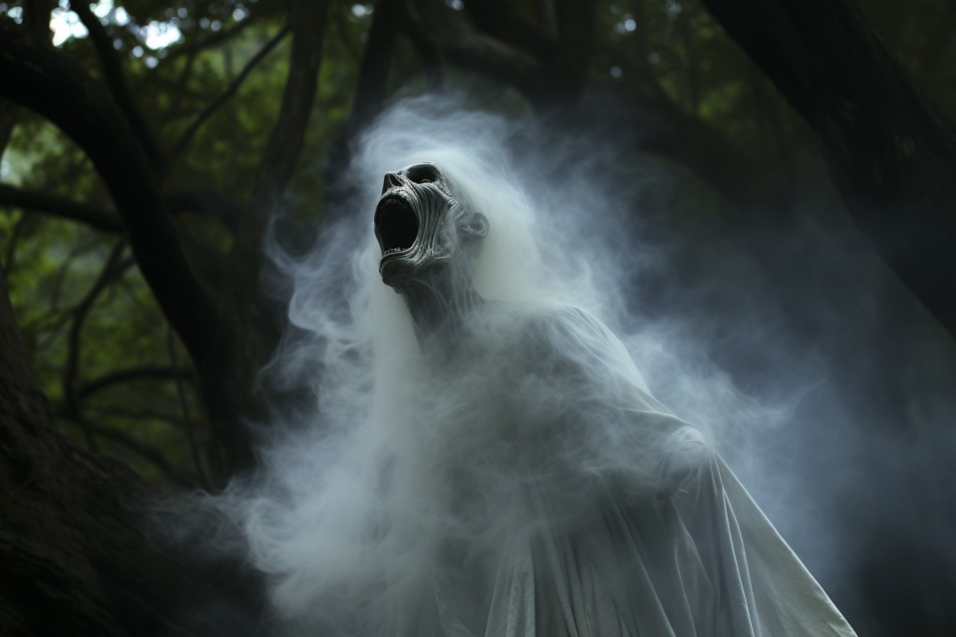 Esprit hurlant dans les bois