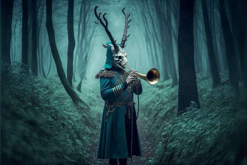 La fantôme du joueur de clairon