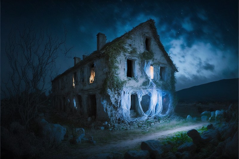 Fantôme dans la maison