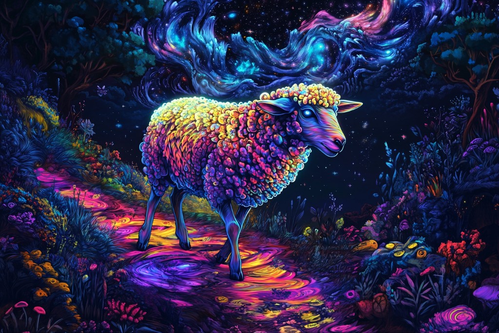 Un mouton fantôme