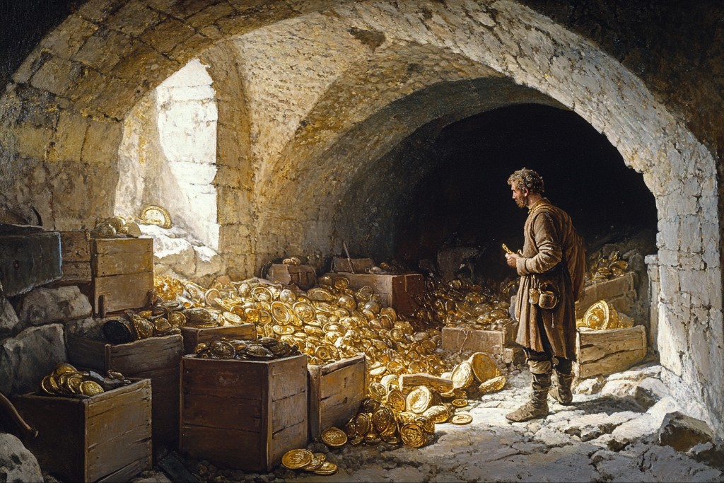 Le trésor du souterrain