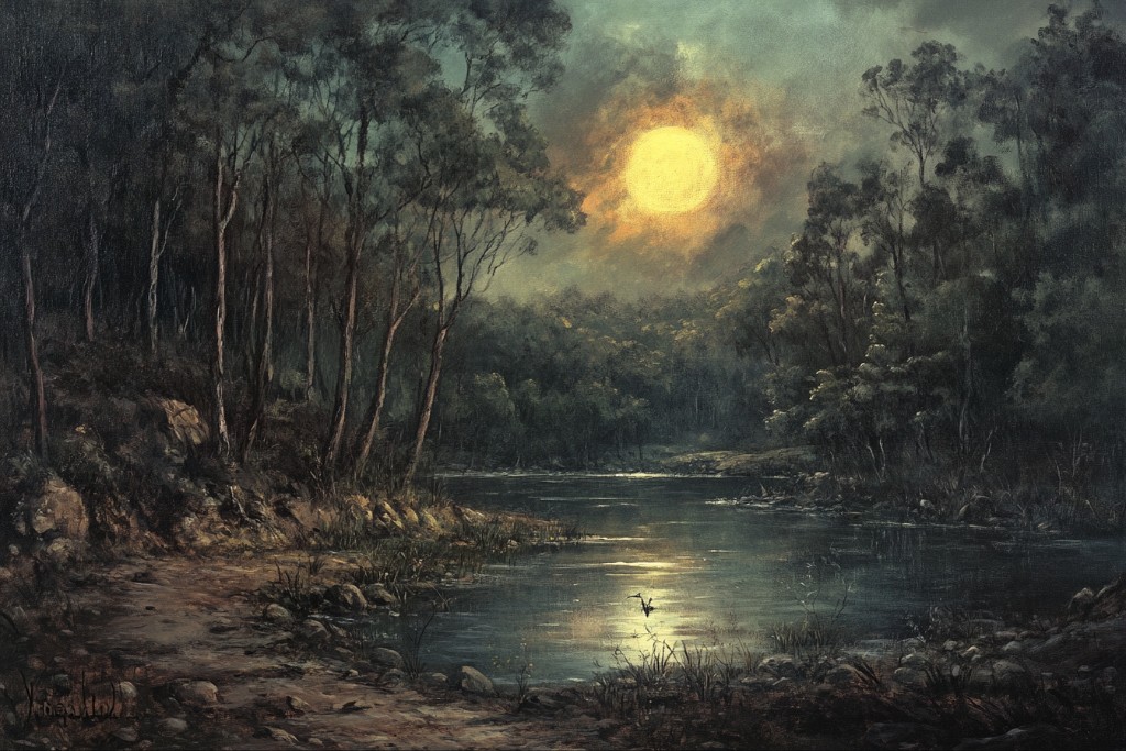 Un gué de nuit