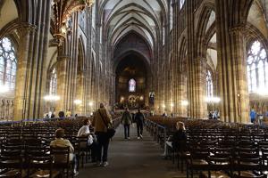 Intérieur de la cathédrale de Strasbourg