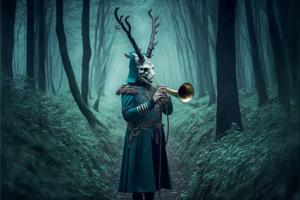 La fantôme du joueur de clairon