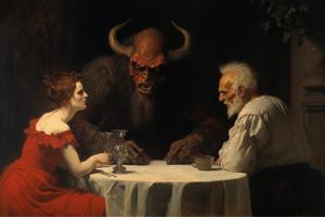 Le diable s'invite à table