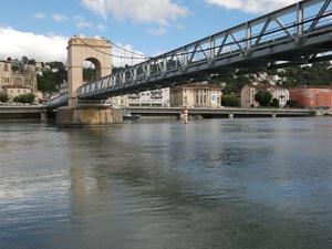 Passerelle entre Sainte-Colombe et Vienne