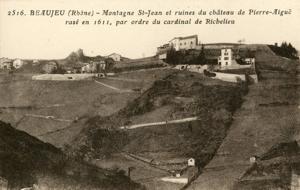 Ruines du château de Pierre-Aigüe