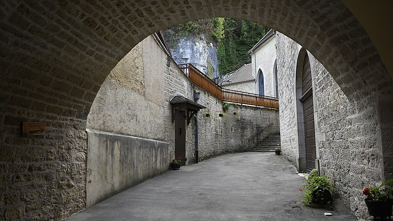 L'intérieur du monastère Sainte-Claire