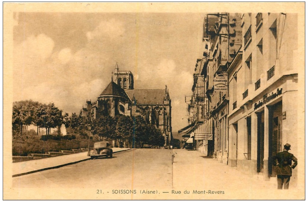 Rue du Mont-Revers à Soissons